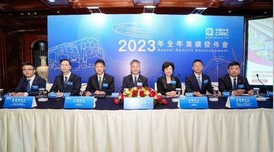中国中车2023年全年业绩推介会于香港圆满举行